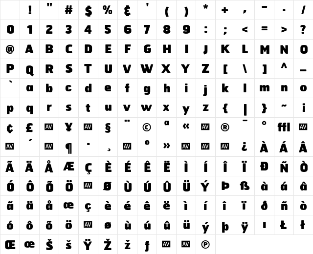 Hermes Black Character Map Hermes Black Character Map