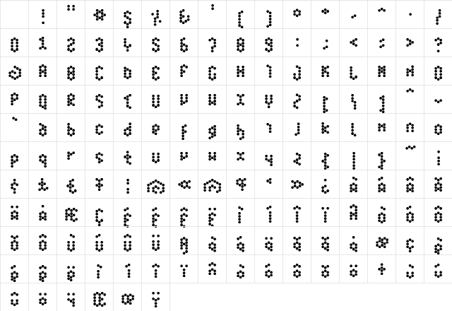 Hive Base Character Map
