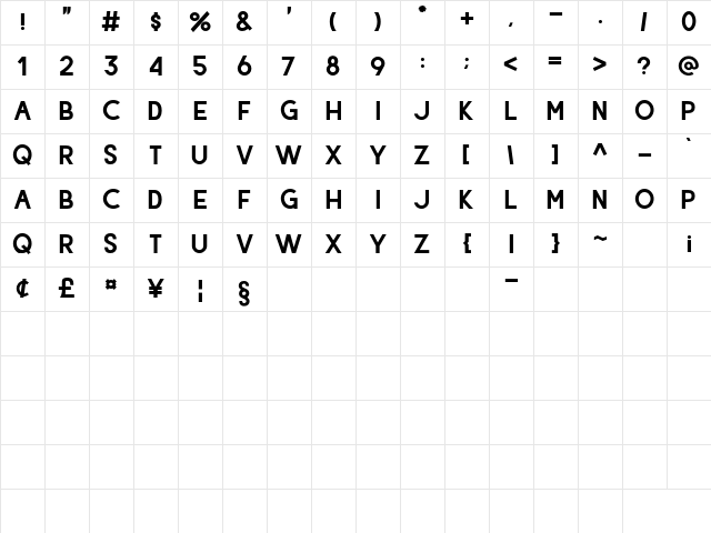 Hiyotori Black Character Map