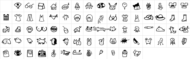 Holiday illustA Character Map Holiday illustA Character Map