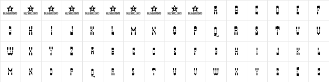 HYERBA Regular Character Map