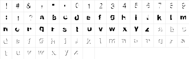 InternationalDisgrace ValRe Character Map