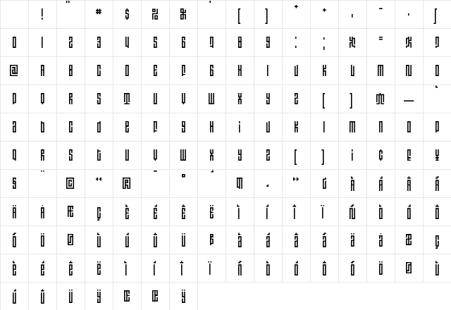 Janus Positive Character Map