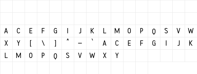 Kenzoestic Light Character Map