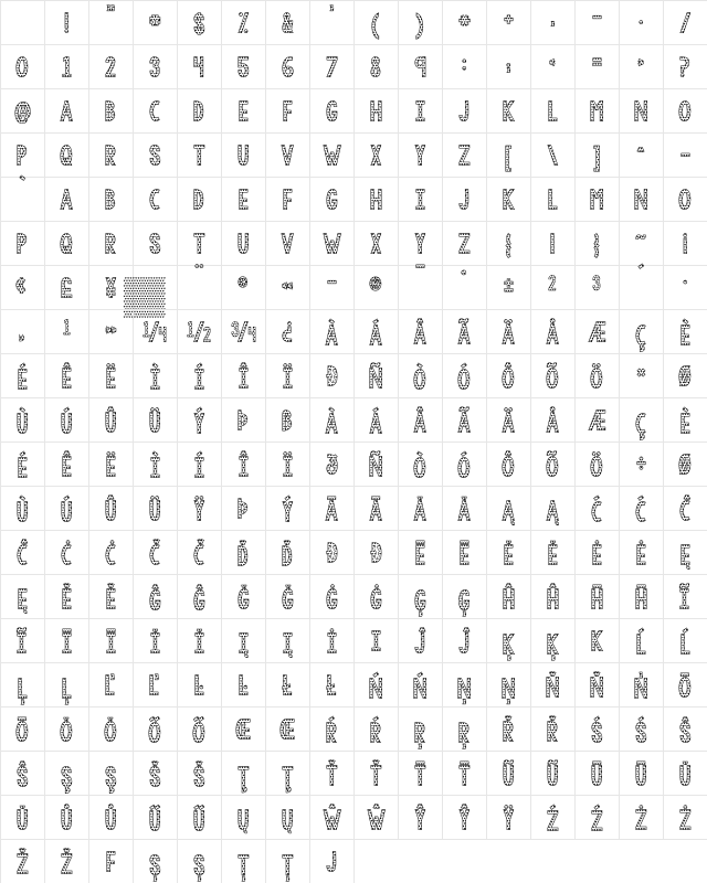 KG Someone You Loved Hearts Regular Character Map KG Someone You Loved Hearts Regular Character Map