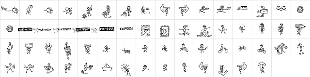 Letterine ArchetipettiOne Character Map