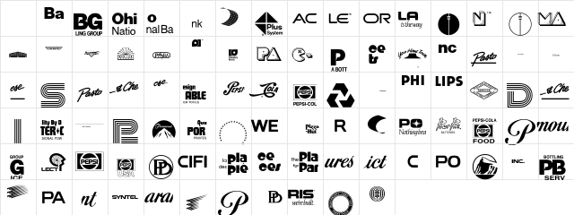 LogosCompany P14 Character Map