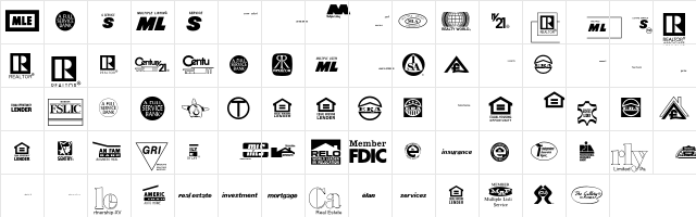 LogosService P01 Character Map