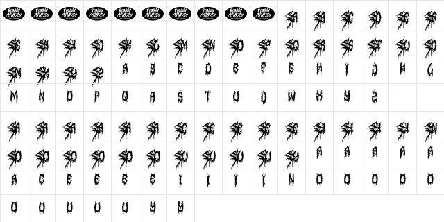 Morven DEMO Regular Character Map