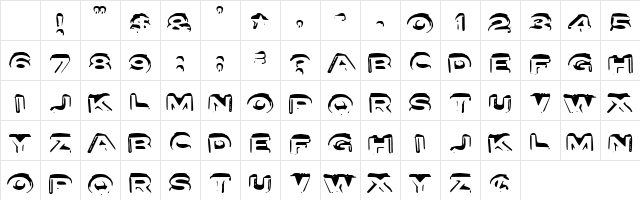 Letter Set A Regular Character Map Letter Set A Regular Character Map