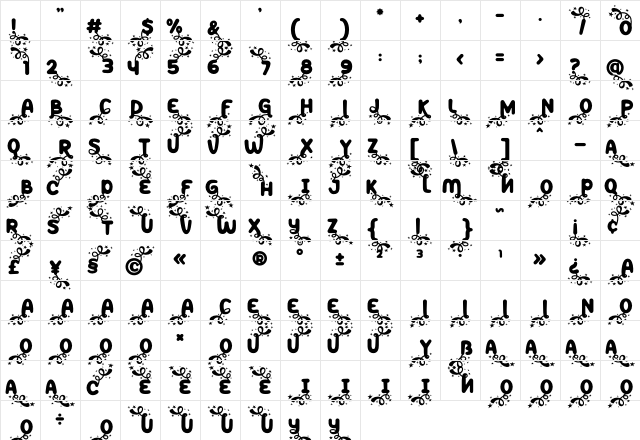 Peppy Pegasus Magic Character Map