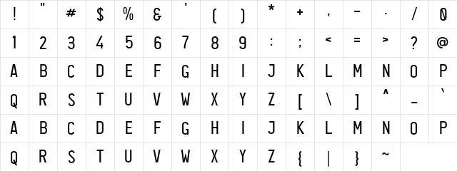 Plat Nomor Regular Character Map Plat Nomor Regular Character Map