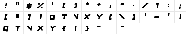 Play Pretend Regular Character Map