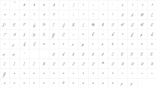 Purity Regular Character Map