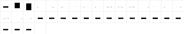 PY Roads LT Std Portrait 1 Character Map