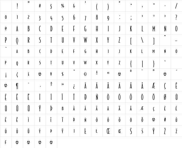 BodegaSans LightSmallcaps Character Map BodegaSans LightSmallcaps Character Map