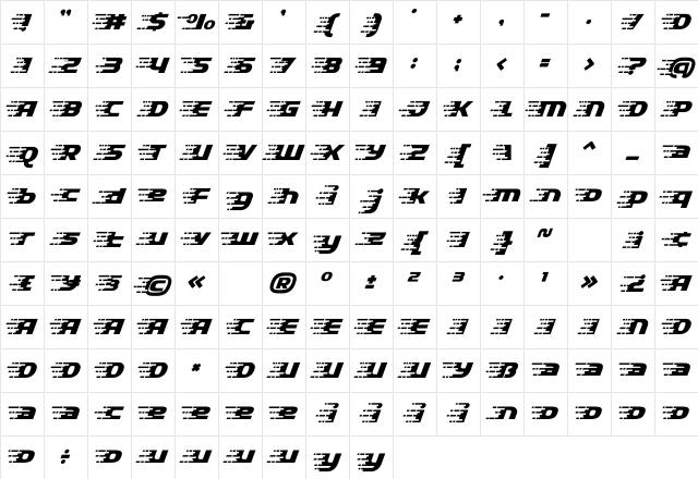Rapido Racers Six Character Map