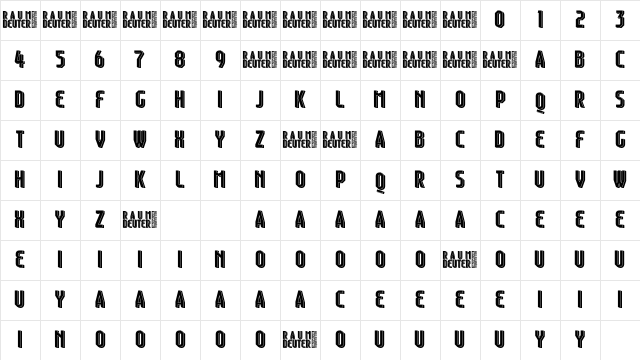 Raumdeuter Shadow Personal Character Map