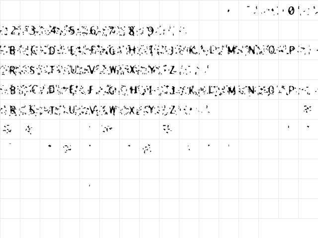 ReactorFB Degrading Character Map