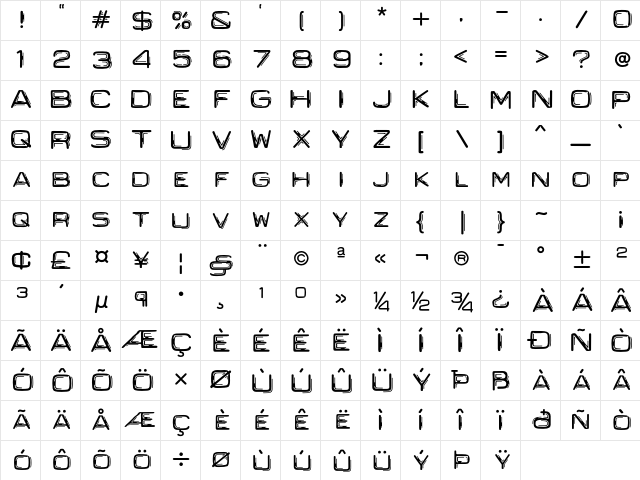 Recycle Alternate Character Map