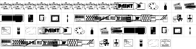 New Regular Character Map