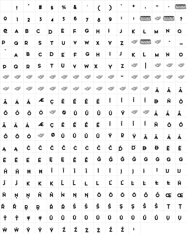 Snowinter Free Character Map