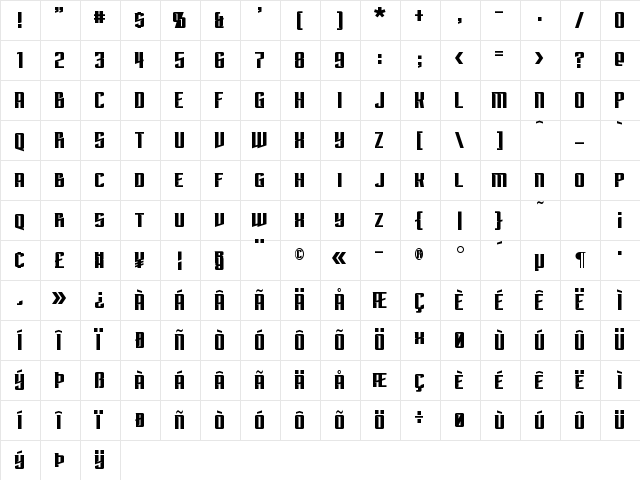 Subspace Regular Character Map