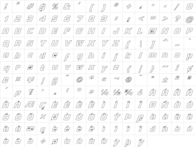 SuperMother cool Character Map