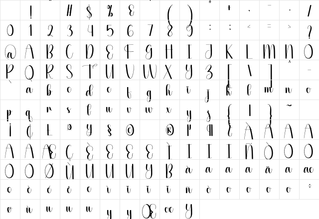 Template Regular Character Map Template Regular Character Map