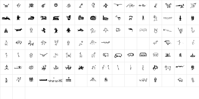 Thing Regular Character Map Thing Regular Character Map