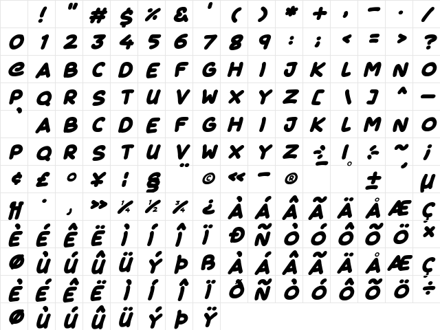 To Japan Italic Character Map To Japan Italic Character Map