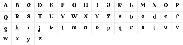 Transcity Regular Character Map Transcity Regular Character Map
