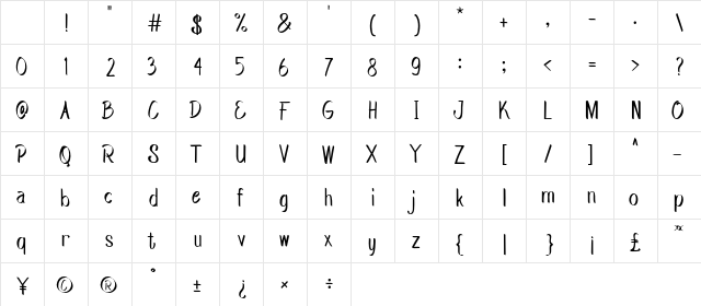 Work Colleague Regular Character Map Work Colleague Regular Character Map