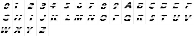 New Regular Character Map New Regular Character Map
