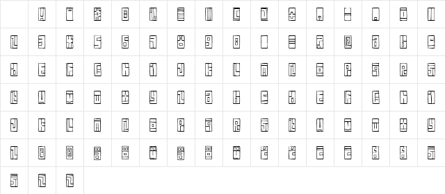 Box Font Regular Character Map Box Font Regular Character Map