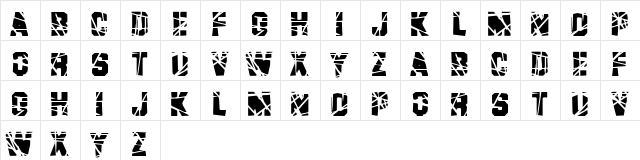 Brad Normal Character Map