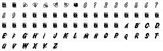 New Regular Character Map New Regular Character Map