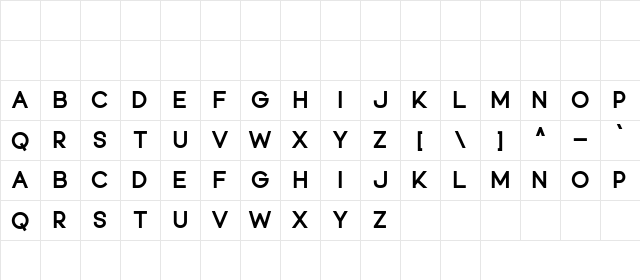 Artistry Black Character Map