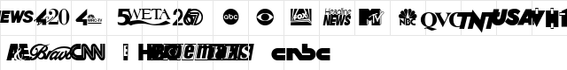 CableDingbats regular Character Map