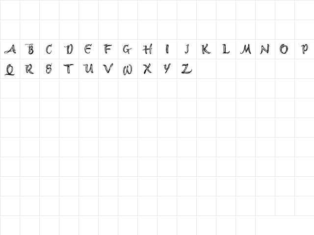AEZ scripty AEZ scripty Character Map