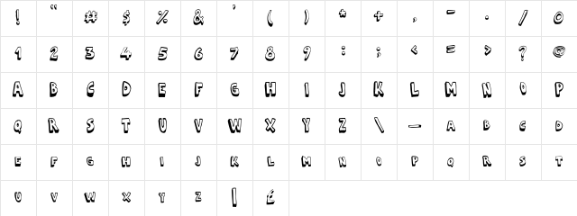 Cartoonia_3D Regular Character Map