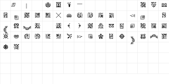 CaslonOrnamentsSSK Regular Character Map CaslonOrnamentsSSK Regular Character Map