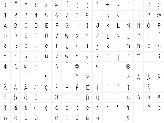 Celebration Day 4 Regular Character Map Celebration Day 4 Regular Character Map