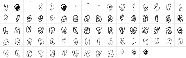 Chankenstein Regular Character Map Chankenstein Regular Character Map