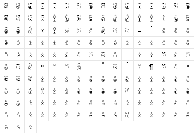 ChessWhite Becker Normal Character Map ChessWhite Becker Normal Character Map