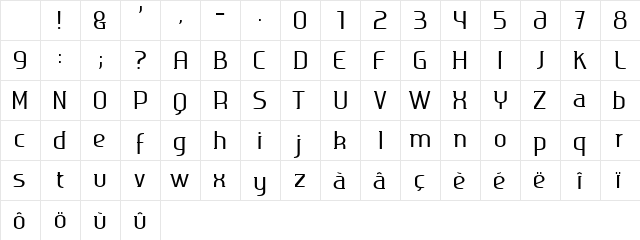 Ageone serif Ageone serif Character Map Ageone serif Ageone serif Character Map