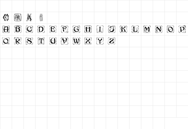 KonanurKaps Regular Character Map