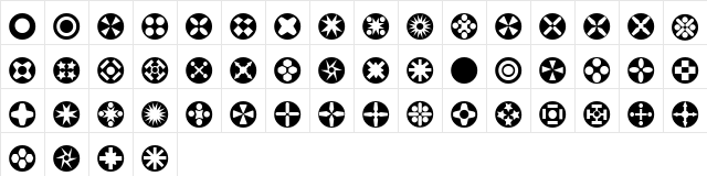 Circle Things Normal Character Map Circle Things Normal Character Map