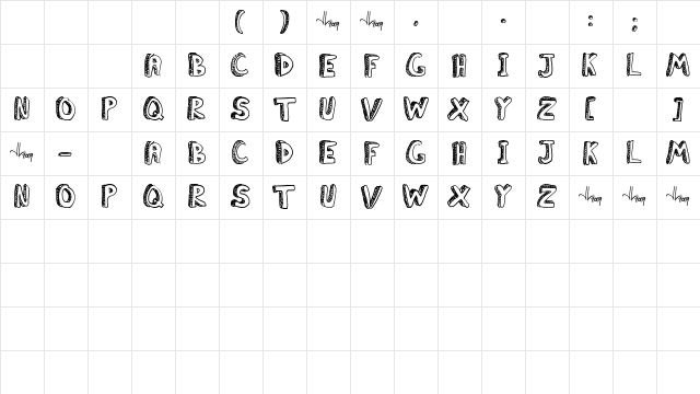 Classroom Boredom Regular Character Map