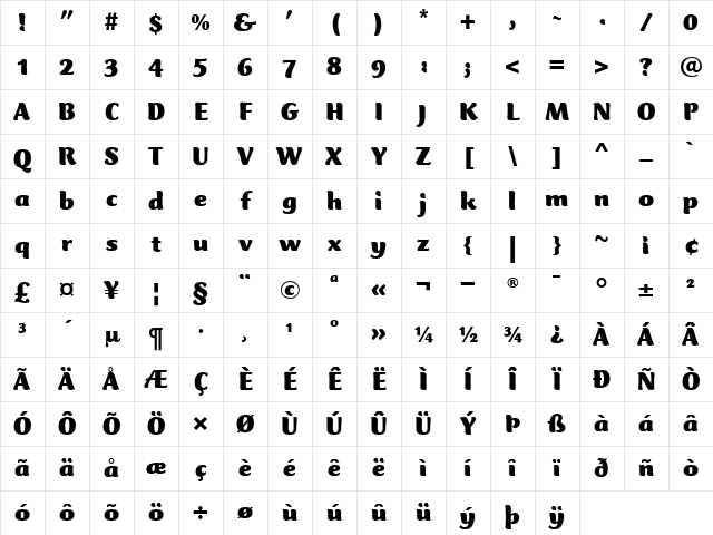 ClubTypeMercurius-Black Black Character Map ClubTypeMercurius-Black Black Character Map